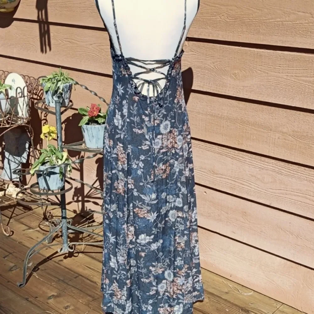 Design Forum Urban Outfitters Floral Midi/Maxi Dress. Coastal Cowgirl, Festival - Picture 6 of 10